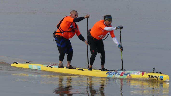 paddle surf tandem