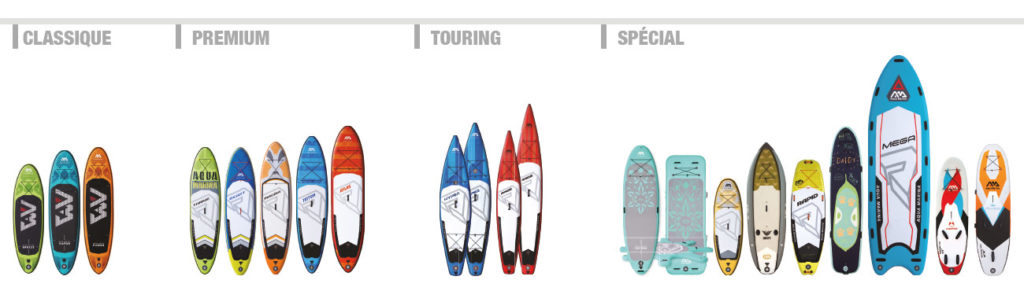 Gamme sup aqua marina