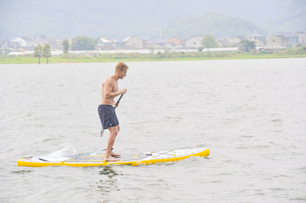 Mejorando estabilidad en paddle surf