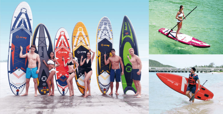 Zray paddle surf hinchable